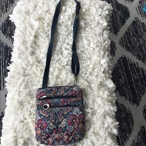Boho slim anti theft crossbody by Travelon